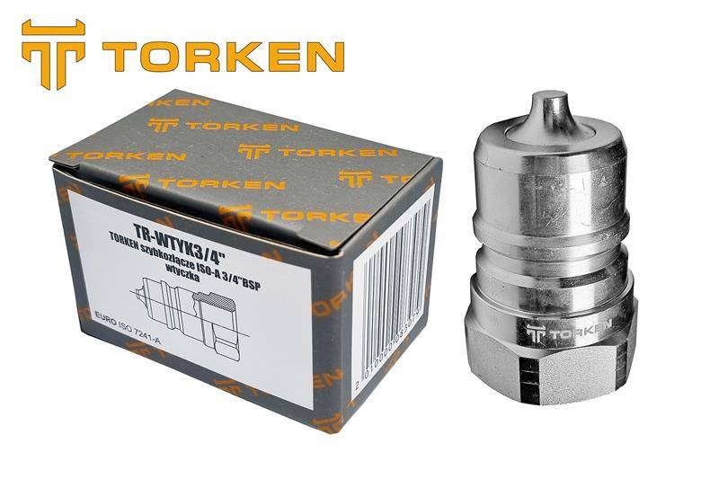 Wtyczka TORKEN ISO-A 3/4" BSP