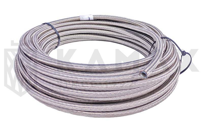 Wąż z tworzywa fluorowego PTFE DN20 KARBOWANY