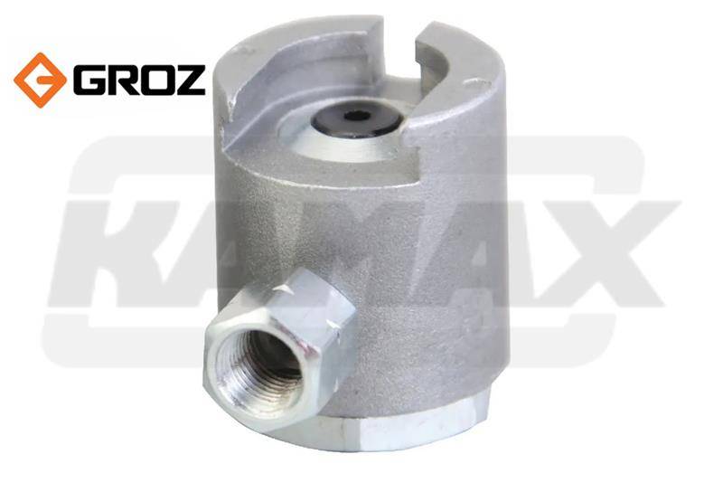 Końcówka smarownicy nasuwana PNC fi22 M10x1 GROZ