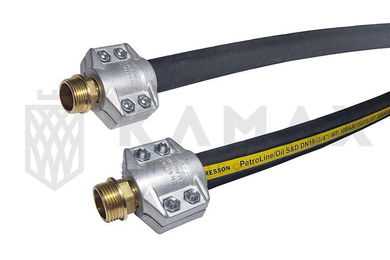 Obejma Skorupowa 25x6 Aluminium, zakres 36-39mm