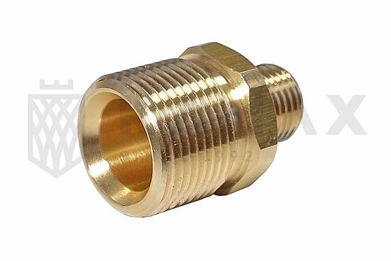 Złączka węża KARCHER M22x1,5-3/8" Mosiądz