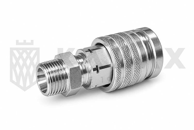 Gniazdo szybkozłącza ISO-A PUSH-PULL M22x1,5 LONG