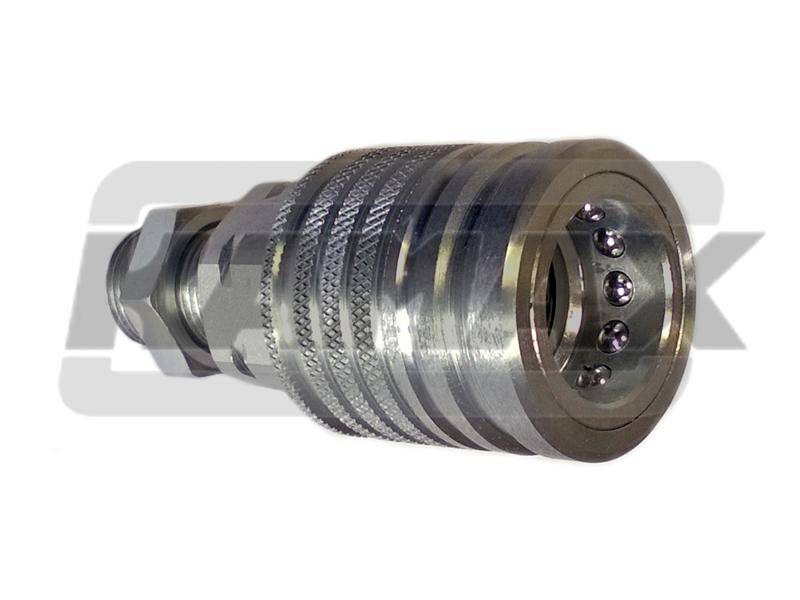 Gniazdo szybkozłącza ISO-A PUSH-PULL M18x1,5 LONG 