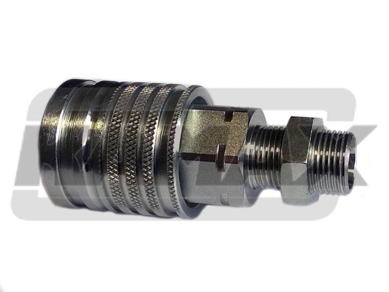 Gniazdo szybkozłącza ISO-A PUSH-PULL M18x1,5 LONG 