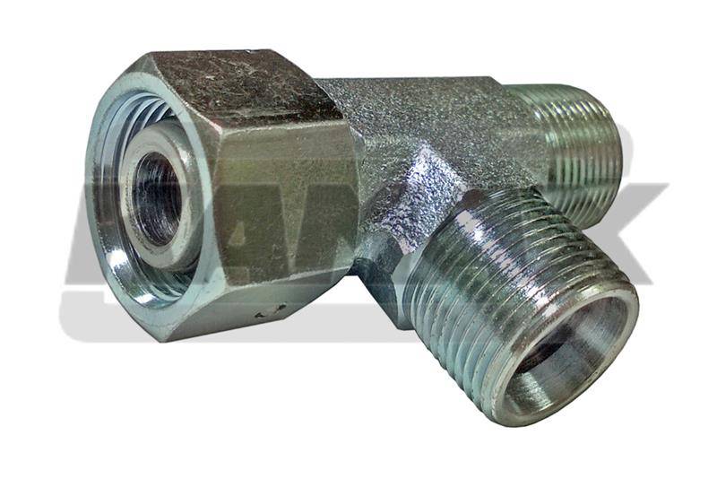 Trójnik hydrauliczny BBA 3/8" BSP