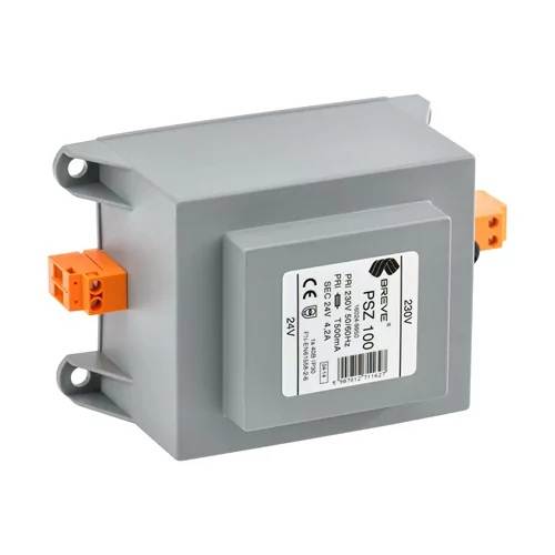 PSZ 100 400/230V 100W 0,43A jednof transf IP30 DIN