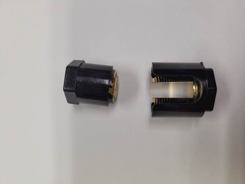 Złączka 2x16mm2 przelotowa