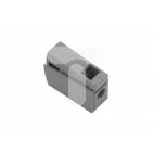 Szybkozłączka oświetleniowa 2x1-2,5mm2 jasnoszara