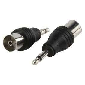 Adapter Jack3,5 wt/gn koncentryczne IEC 