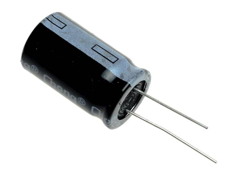 100uF 450V/18x40/ Kondensator elektrolityczny 105°
