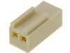 HU-02 Obudowa gniazda 2 pin, kolor czerwony