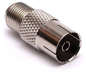 Adapter TV IEC gn/gn F antenowe 
