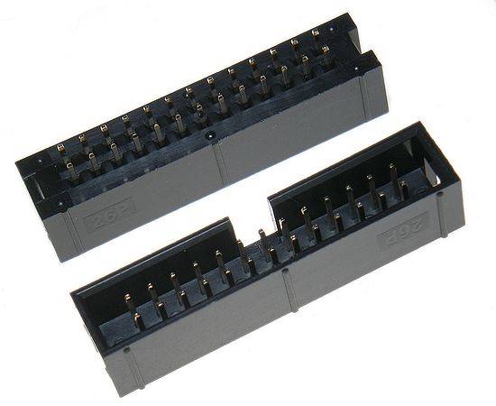 BH-26S Wtyk do gniazd IDC raster 2,54