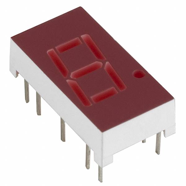 Wyświetlacz 7-seg. 0,4" Katoda czerwony MAN4940A