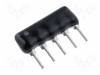 DR4,7K-4/5 Drabinka rezystorowa 4x4,7K 5pin 2%