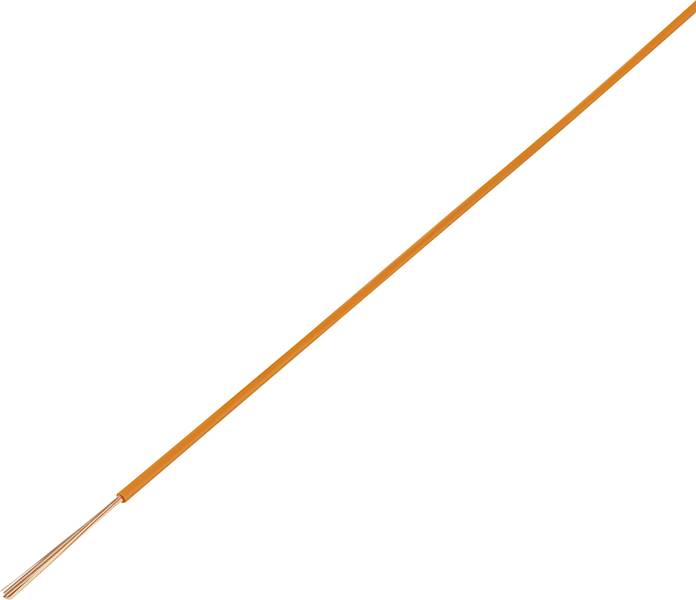 Przewód FLRY-B linka PCV 0,50mm2 pomarańczowy