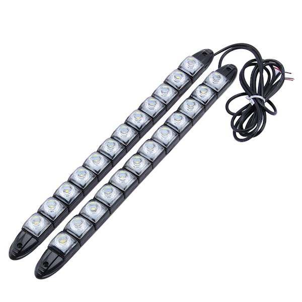 LED Światła 12xLED 2szt. elastyczne