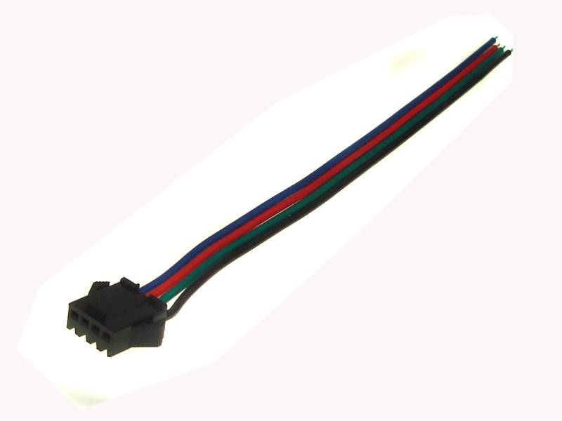 Złącze do taśm RGB wtyk na kablu