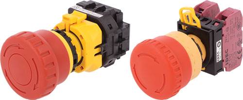 YW1B-V4E02R Przełacznik bezpieczenstwa NCx2 22mm