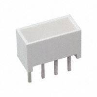 Podświetlacz led 1-segmentowy, żółty LTL53173Y