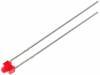 Dioda LED czerwony 1,8mm matowa