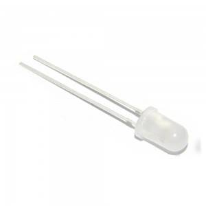 Dioda LED czerwony 3mm clear 1500-3000mcd 2V÷2.19V