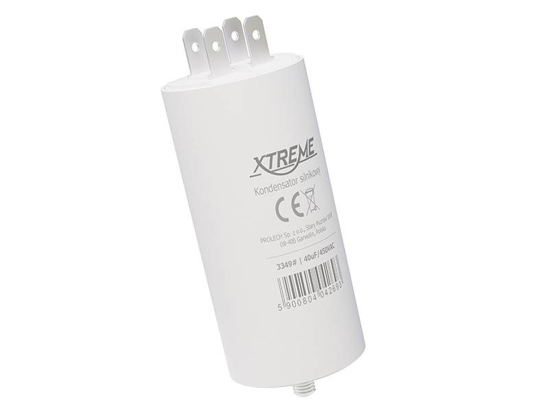  40uF 450V Kondensator do silników 45x105mm