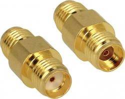 Adapter SMA gn/gn beczka 