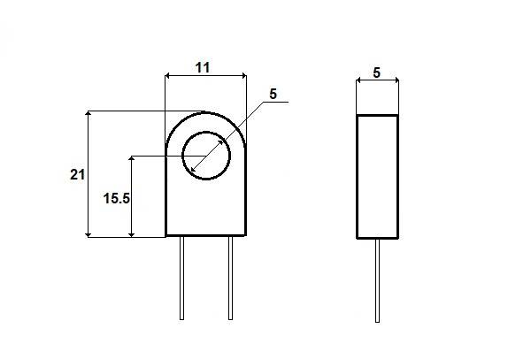 Bezpiecznik termiczny ceramiczny 15A 250V 150°C 