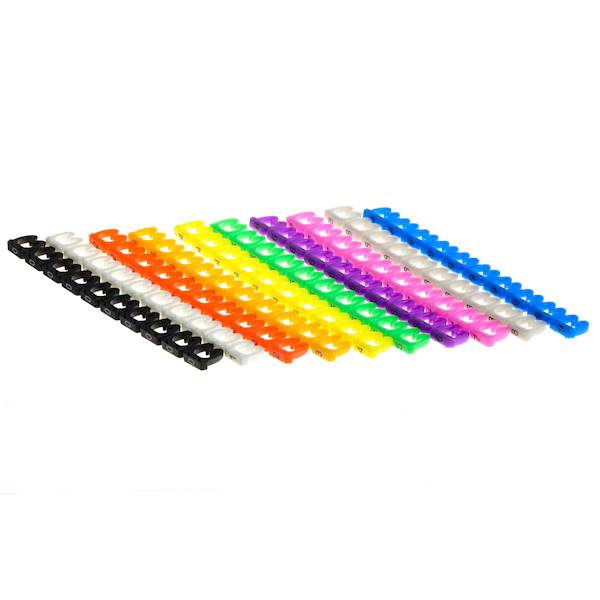 Oznaczniki na kabel 0;1;2;3;4;5;6;7;8;9 po 10szt.