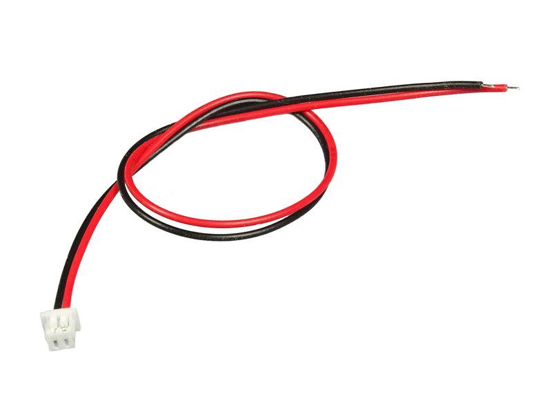 JST-1,25 2PIN  Wtyk z przewodem 10cm.