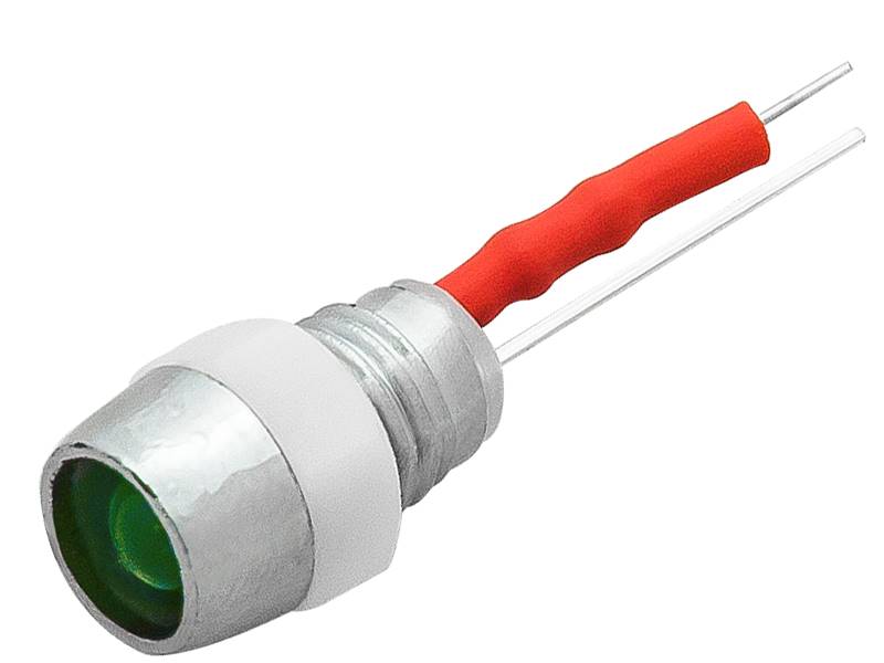Kontrolka 12Vdc 5mm zielony