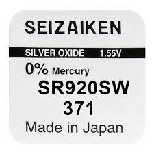 371 Bateria srebrowa SR920 SEIKO SR69 AG6