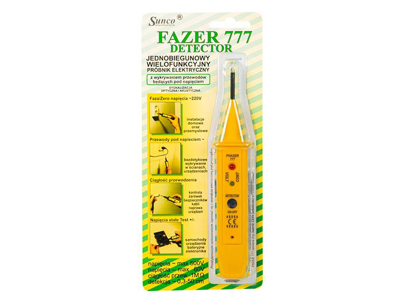 FAZER 777 Detektor napięcia
