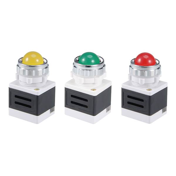 Kontrolka 230V LED 20mm czerwony