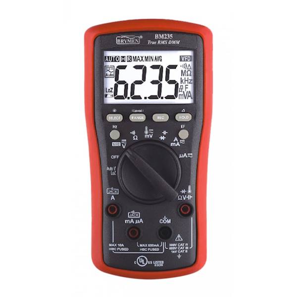 BM235 Multimetr TRMS(AC+DC) VDF EF TEMP.