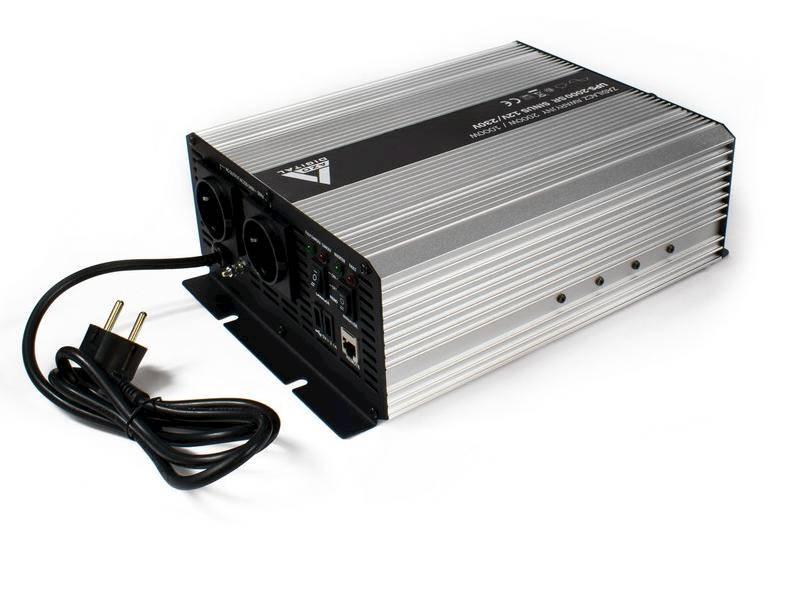 Zasilacz awaryjny (UPS + AVR) 12V UPS-2000SR Sinus