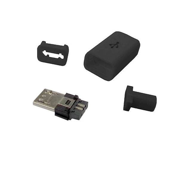 microUSB wtyk na przewód