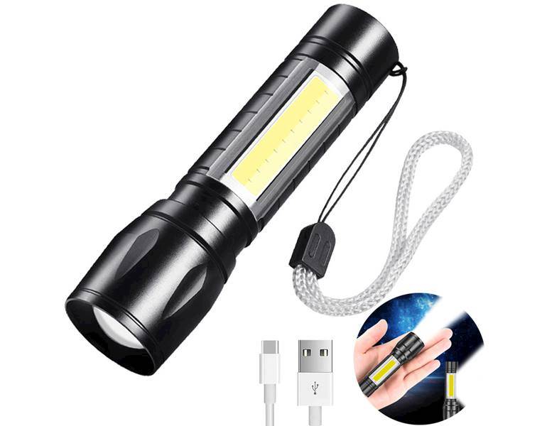 Latarka ręczna LTC 1-LED XPE+COB 3W