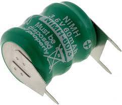 Akumulator Ni-Mh 3,6V 80mAh Wypr:3pin