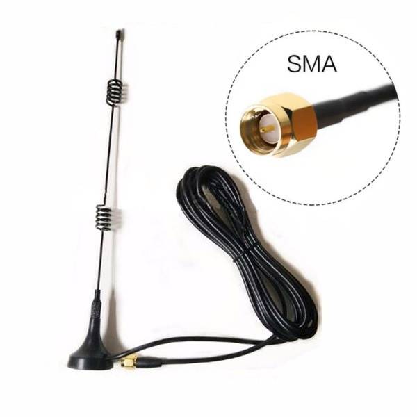 Antena 433MHz 5dbi SMA 26cm magnes