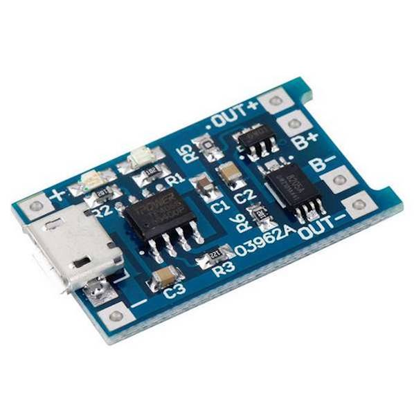 Ładowarka ogniw 18650 microUSB TP4056 5V 1A