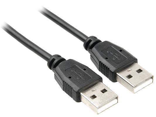 Kabel USB-A wt/wt USB-A 1,8m czarny 
