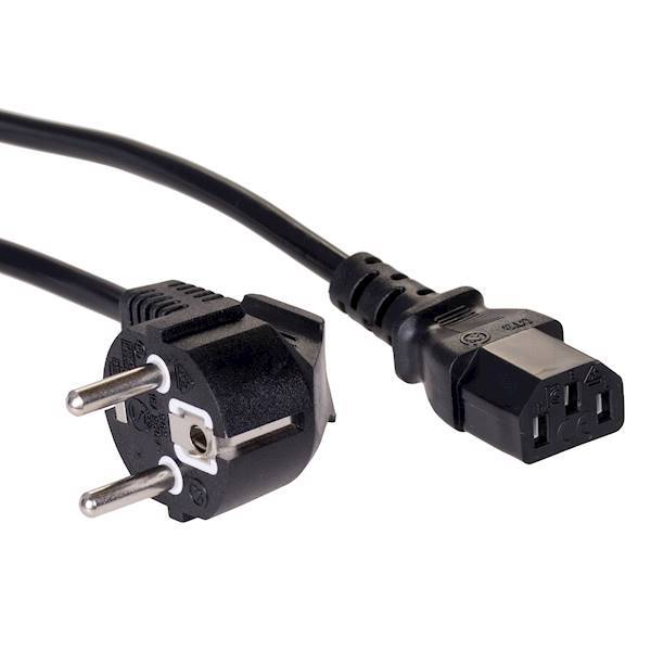 Kabel zasilający IEC C13 1,5m miedziany