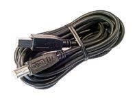 Kabel USB-B wt/wt USB-B 2m czarny 