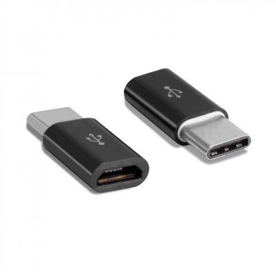 Adapter USB-C wt/gn microUSB  