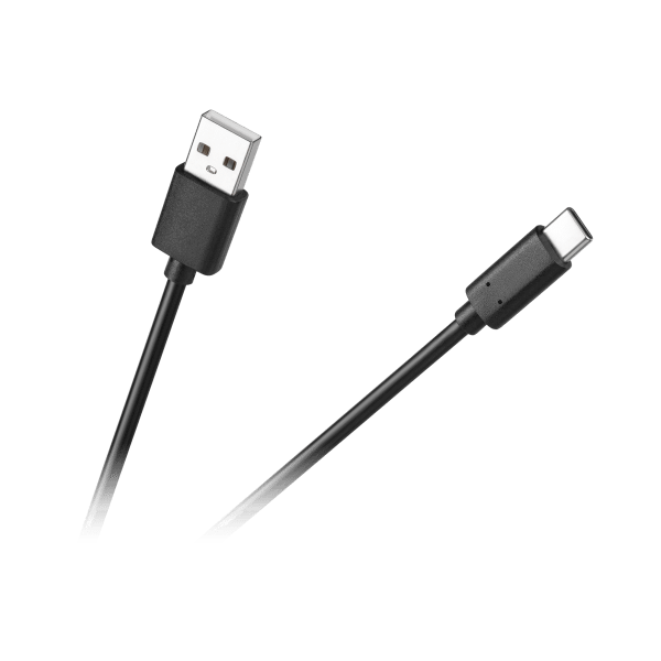 Kabel USB-C wt/wt USB-A 3m czarny