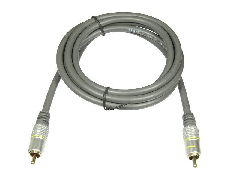 Kabel 1xRCA 1,8m PROLINK Exclusive
