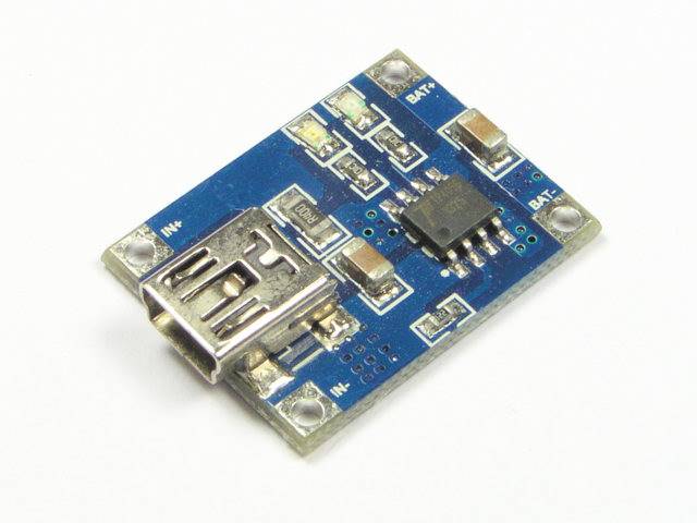Ładowarka ogniw 18650 miniUSB TP4056 5V 1A