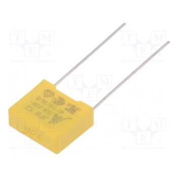 Kondensator X2 1uF 310Vac polipropylenowy 